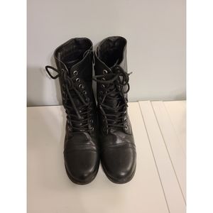 Black Combat Boots